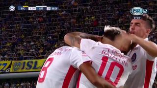 Un ‘Tanque’: gol de Santiago Silva para el 1-1 de Argentinos contra Boca en La Bombonera [VIDEO]