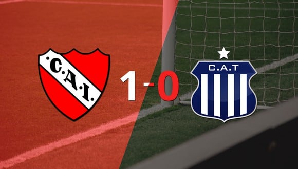 Con un solo tanto, Independiente derrotó a Talleres en la Caldera del Diablo