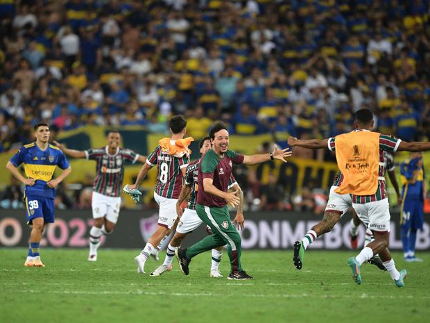 Fluminense conquistó su primer título de Libertadores de su historia. (Foto: AFP)