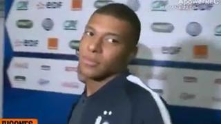 "Mbappé, ¿es posible que vayas al Real Madrid? La reacción de Kylian se volvió viral [VIDEO]