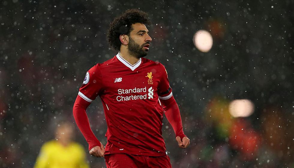 Mohamed Salah en Liverpool: lleva 36 goles en 40 partidos (Getty)