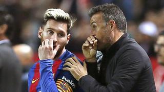 “Tuvimos una discusión, duró un tiempito”: Messi reveló un pleito con Luis Enrique