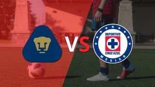 Empieza el partido entre Pumas UNAM y Cruz Azul