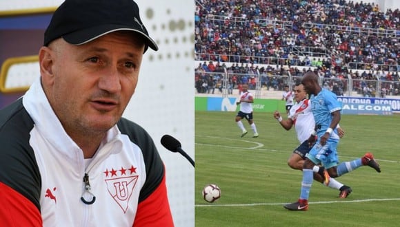 Pablo Repetto considera que la ventaja de no jugar en Juliaca la tendría River Plate.