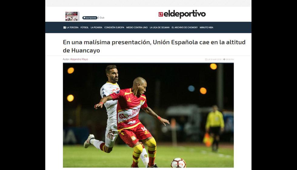 Sport Huancayo se clasificó a la siguiente etapa de la Copa Sudamericana. (Captura)