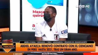 Abdiel Ayarza: “Hubo interés de la ‘U’, Alianza y Sporting Cristal” [VIDEO]