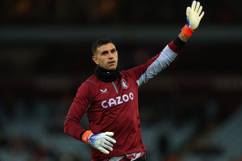 Emiliano Martinez llegó en 2020 a Aston Villa. (Foto: AFP)