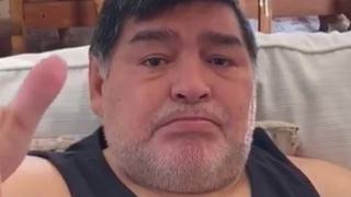 Diego Maradona se suma a acción solidaria entre lágrimas y con un conmovedor pedido [VIDEO] 
