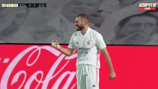 El dueño de Madrid: el doblete de Karim Benzema ante Athletic Club [VIDEO]