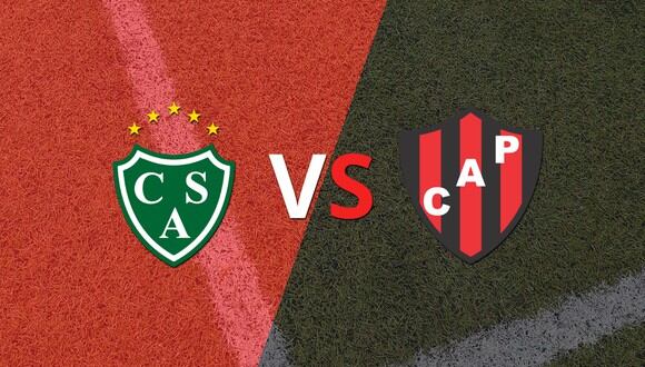 Sarmiento y Patronato empatan 1-1 y se van a los vestuarios