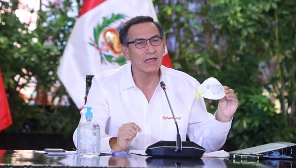 El presidente Martín Vizcarra dará a conocer las nuevas disposiciones al día 23 del estado de emergencia. (Foto: Presidencia Perú)