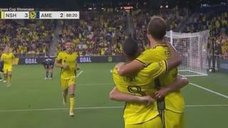 Maher puso el tercer gol de Nashville y Martínez lo empató para América y se define en tanda de penales [VIDEO]