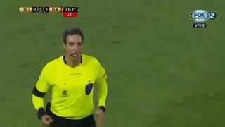 Insólito: VAR le ‘quitó' una roja a Filipe Luis y la ‘cambió' por penal y gol para Flamengo-Olimpia [VIDEO]