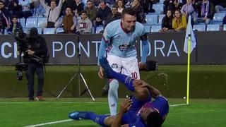 Yerry Mina conoció la furia de Iago Aspas: jugador de Celta tiene antecedentes por insultos racistas [VIDEO]