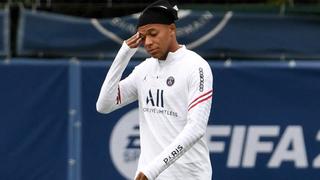 La imagen habla sola: el desgano de Mbappé en el entrenamiento del PSG [VIDEO]