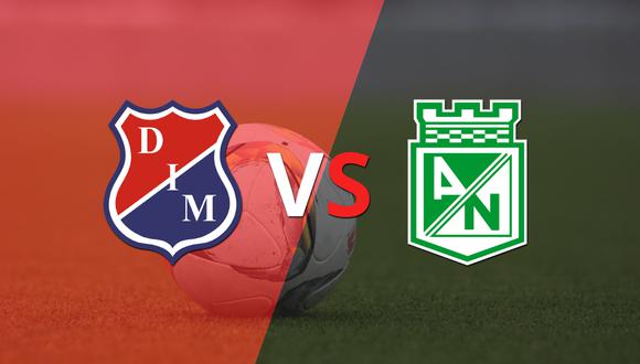 Comenzó el segundo tiempo y Independiente Medellín está empatando con At. Nacional en el estadio Polideportivo Sur