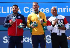 La número 15 de la delegación: Carlos Felipa logró la medalla de bronce en los Parapanamericanos de Santiago