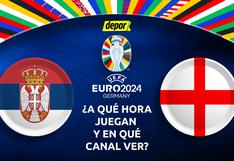 En qué canales transmiten Serbia vs. Inglaterra y a qué hora ver por Eurocopa 2024