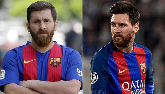Reza Parastesh, el doble de Messi iraní, aclara la "fake news" viral que compartieron sobre él (Foto: MedioTiempo)