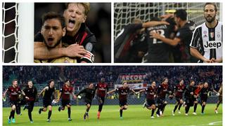 AC Milan le ganó a Juventus tras 4 años: las mejores imágenes del festejo