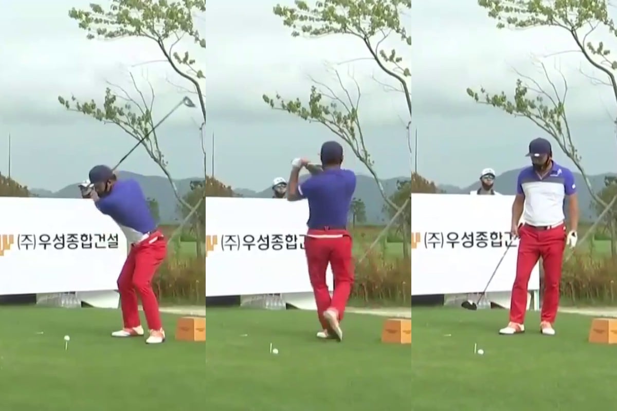 Foto 1 de 5: Un video viral muestra el increíble error de novato que cometió un golfista profesional. Desliza hacia la derecha para conocer más sobre esta historia. (Crédito Worldwide Golf en Facebook)