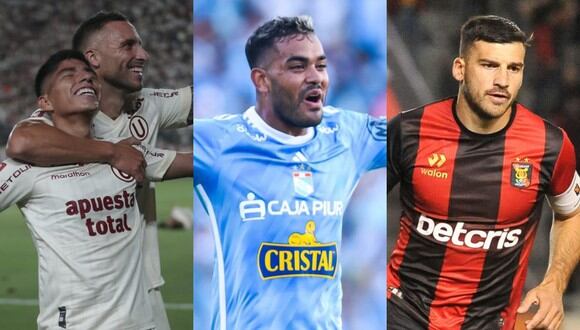 Universitario, Sporting Cristal y Melgar podrían terminar jugando en la Copa Sudamericana 2023. (Foto: Composición Depor)
