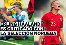 Excapitán de Noruega preocupado por el rendimiento de Haaland con la selección