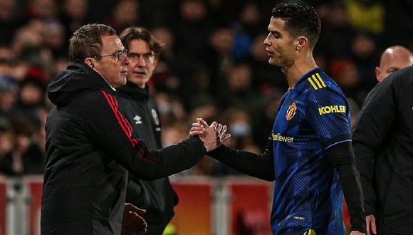 Ralf Rangnick revela la conversación que tuvo con Cristiano Ronaldo. (Foto: EFE)