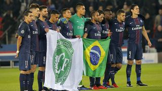 Chapecoense: así homenajearon al club brasilero en Champions League