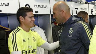 Real Madrid: Zidane reveló cuál será el futuro de James Rodríguez