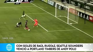 MLS: Raúl Ruidiaz convierte por partida doble en Seattle Sounders