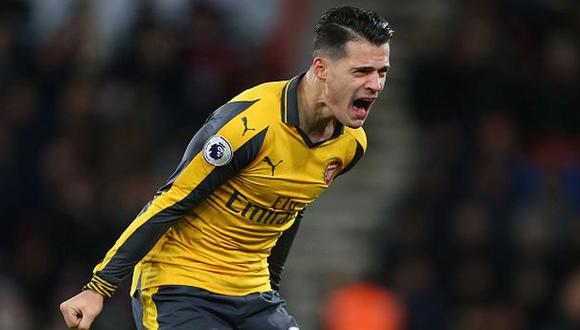 Granit Xhaka costó al Arsenal poco más de 45 millones de euros (Getty Images).