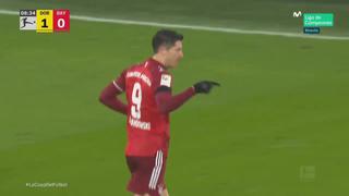 Empató rápidamente: Robert Lewandowski anotó la igualdad del Bayern vs. Dortmund [VIDEO]
