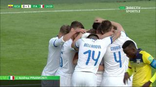 Canto 'azzurri': Pinamonti marcó el primero del Italia vs Ecuador en Mundial Sub 20 [VIDEO]