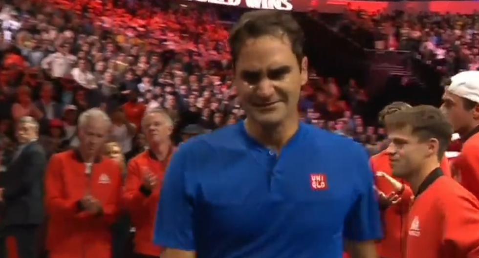 El retiro de Roger Federer: rompió en llanto tras jugar su último partido