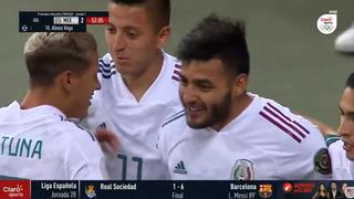 El de la tranquilidad: golazo de Alexis Vega para el 2-0 del México vs. Costa Rica por el Preolímpico [VIDEO]