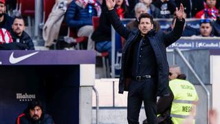 Diego Simeone:"Cuanto más hablemos de penaltis, menos nos pitarán"