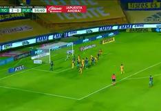 Tigres vs. Puebla: Santiago Ormeño sigue en racha y marcó el 2-1 con un cabezazo [VIDEO]