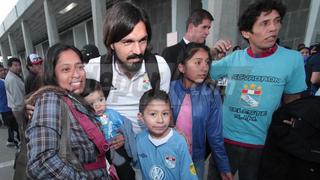 Sporting Cristal fue recibido en Cusco con el calor de sus hinchas (FOTOS)