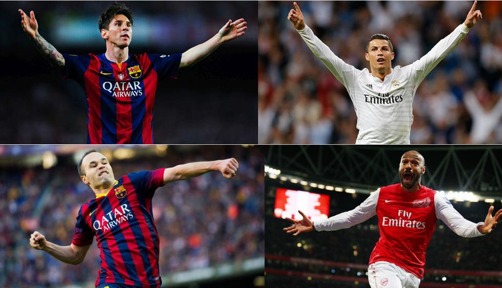 Con Messi y Cristiano: el once ideal de los últimos 15 años según UEFA. (Getty Images)