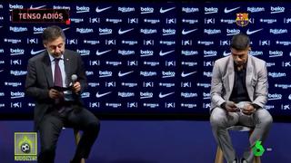 Le quedaba una bala: el último desplante de Luis Suárez a Bartomeu en su despedida del Barça [VIDEO]