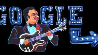 Google dedica un doodle a B.B. King, el ‘Rey del Blues’