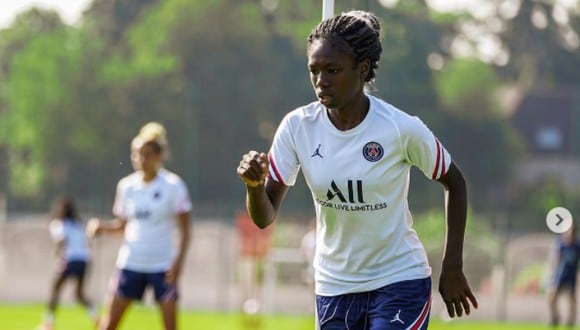Aminata Diallo es una futbolista del PSG. (Foto: Aminata Diallo / Instagram)