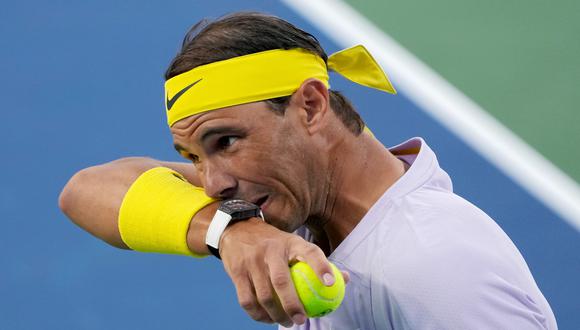 Rafael Nadal fue eliminado en el Masters 1000 de Cincinnati. (Foto: EFE)