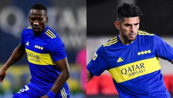 Luis Advíncula y Carlos Zambrano fueron convocados para el duelo ante Deportivo Cali. (Foto: Boca Juniors)