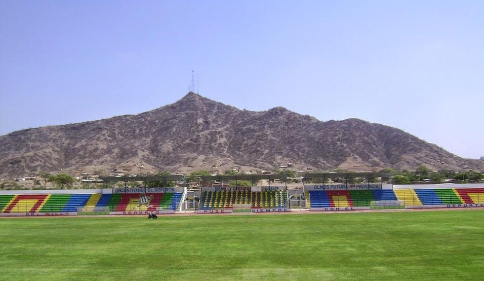 Así luce el estadio de Olmos, en donde jugará Alianza Lima vs. Pirata FC. (Foto: Internet)