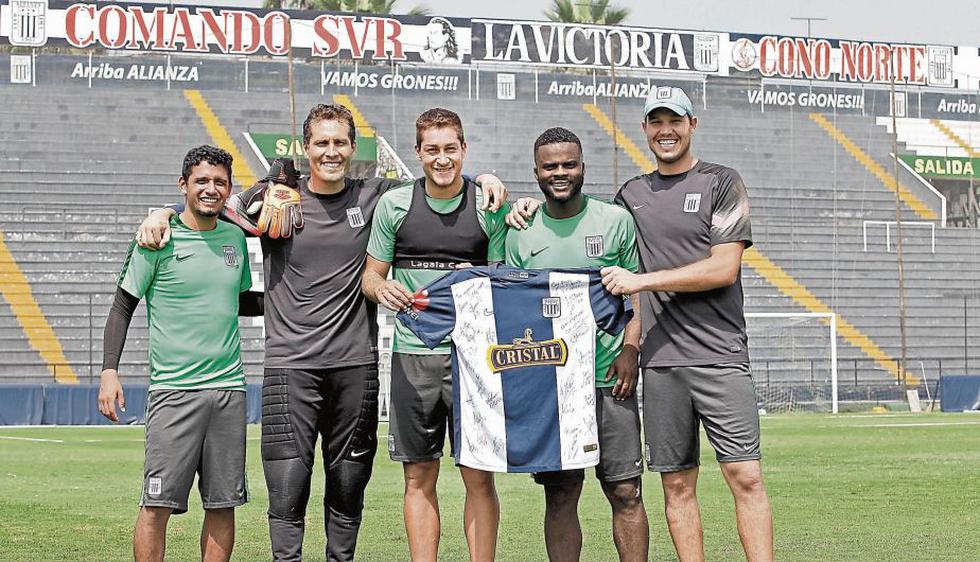 Alianza Lima. Los jugadores íntimos esperan ganar el Torneo Clausura.