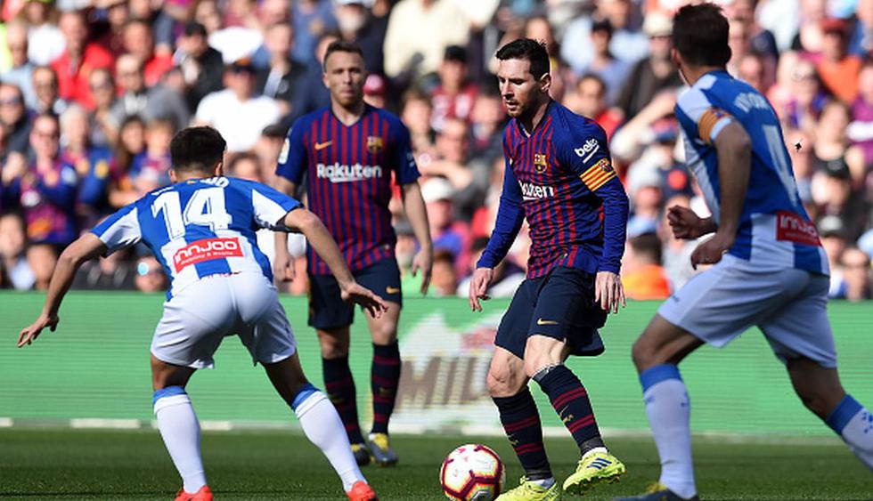 Barcelona vs. Espanyol se enfrentaron por el derbi de Cataluña en el marco de la jornada 29 de LaLiga. (Getty)