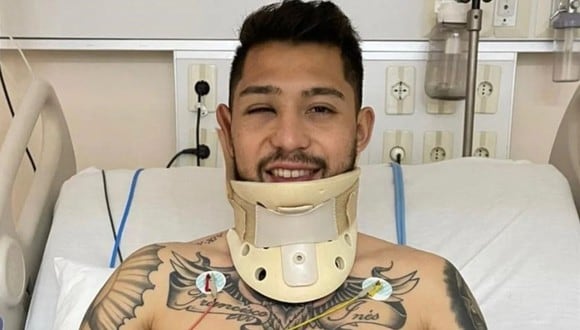 Olimpia informó del estado de salud de Salazar tras el partido ante Flamengo. (Foto: Instagram)