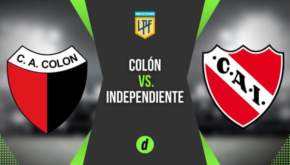 VER, Colón- Independiente EN VIVO vía ESPN y Star Plus: minuto a minuto por Copa de la Liga. (Imagen: Depor)